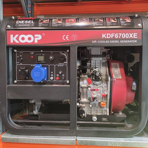 موتور برق دیزلی کوپ مدل KDF6700XE