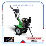 کولتیواتور 7 اسب بنزینی هندلی اکسل