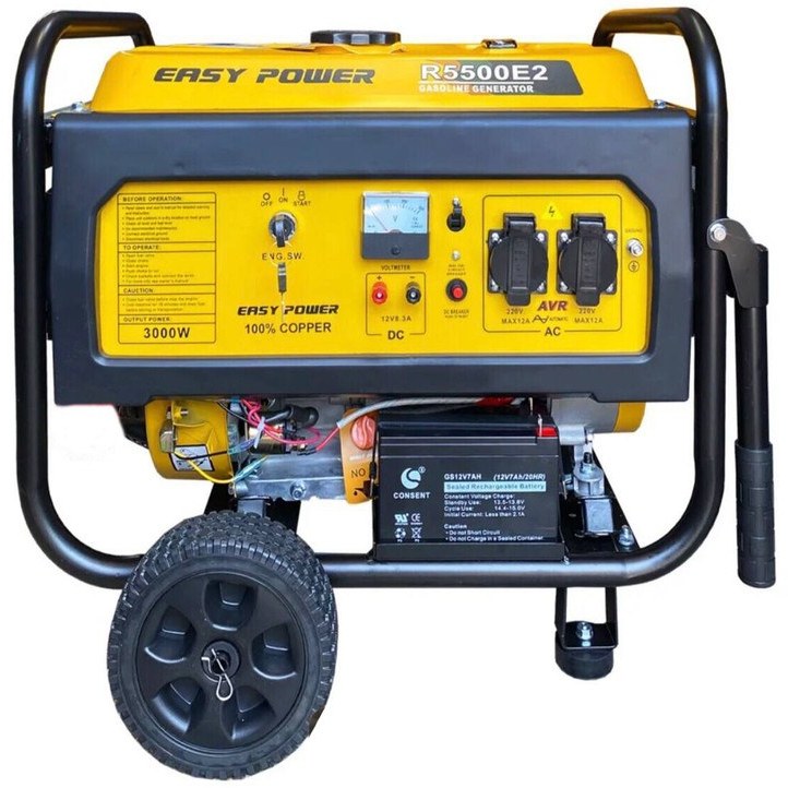 موتور برق ایزی پاور مدل S17800GAS ظرفیت ۱۱ کیلووات سایلنت سه گانه