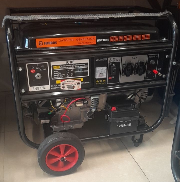 موتور برق اسکواردی مدل IC8 ظرفیت ۸ کیلووات