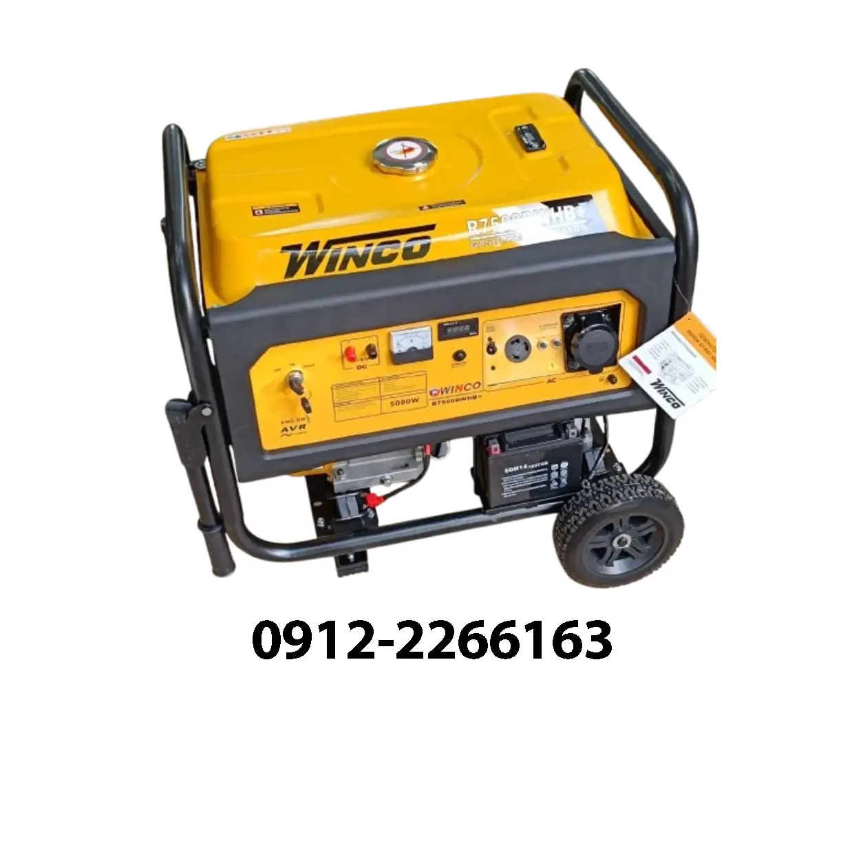 موتور برق ۷.۵ کیلووات ریموت استارت وینکو مدل R10500DWHB