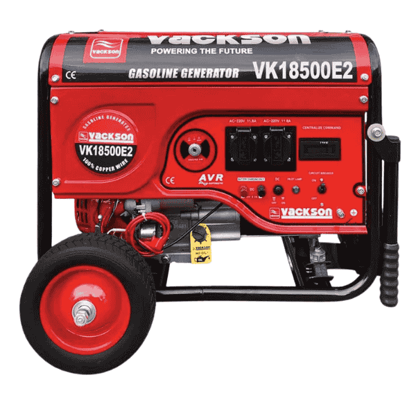 موتور برق بنزینی واکسون مدل VK18500E2 ظرفیت ۸.۵ کیلووات تک فاز