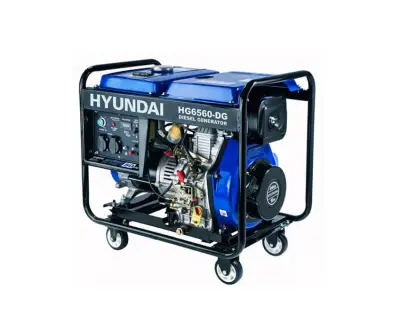 موتور برق گازوئیلی هیوندای 6 کیلو وات مدل HG6560-DG