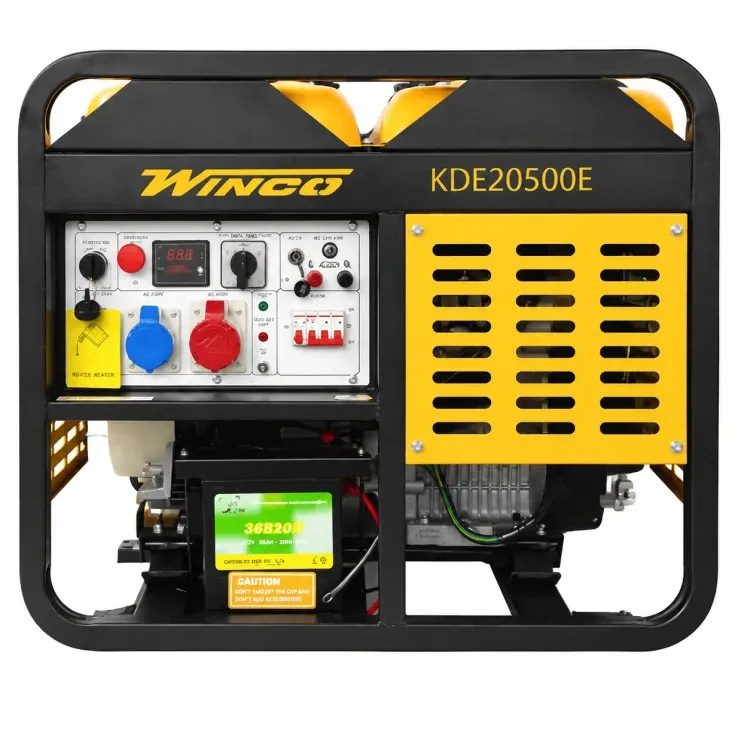 موتور برق گازوئیلی وینکو مدل KDE20500E ظرفیت ۲۰ کاوا