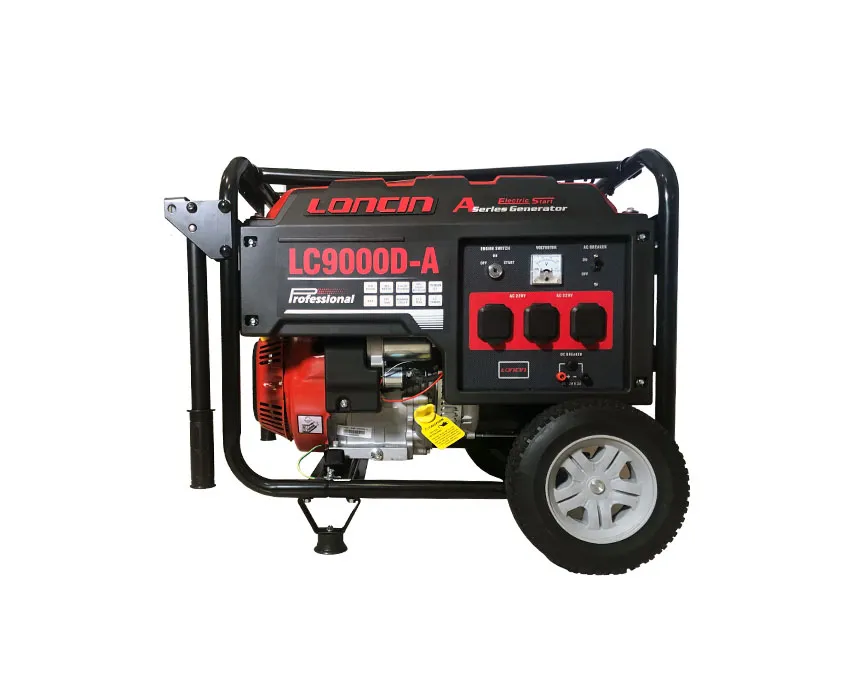 موتور برق دوگانه سوز 6 کیلووات لانسین گاز و بنزین LC9000DAS