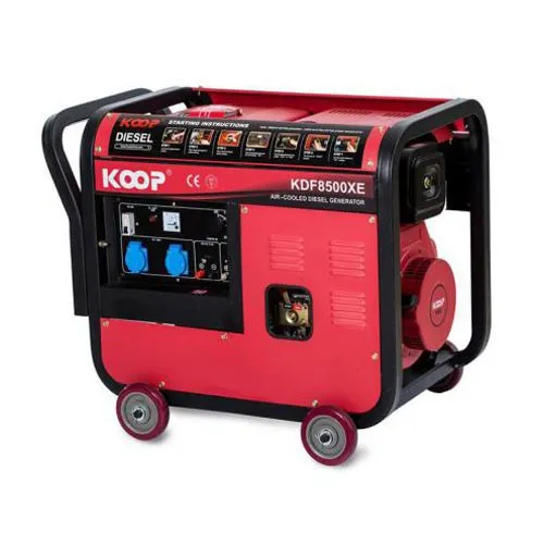 موتور برق دیزلی کوپ مدل KDF8500XE