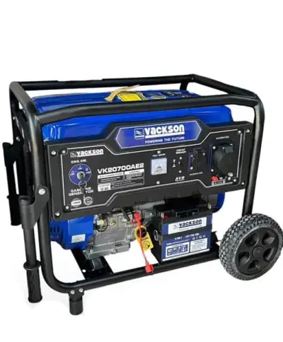 موتور برق بنزینی واکسون VK20700AE2 ظرفیت ۹.۵ کیلو وات تک فاز