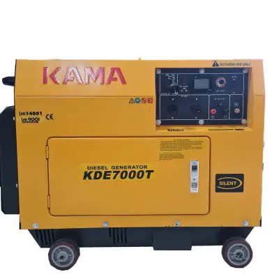 موتور برق دیزلی 5.5 کیلووات کاما مدل KDE 7000 T