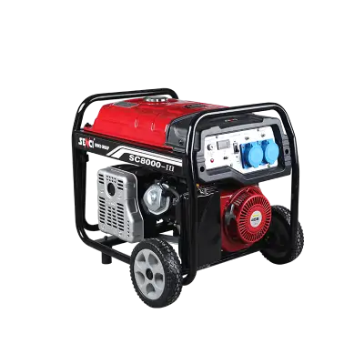 موتور برق بنزینی سنسی مدل SC8000E-III ظرفیت ۷ کیلووات