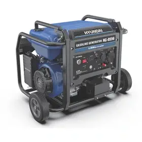 موتور برق هیوندای مدل HG-8556 PRO ظرفیت ۶.۵ کیلو وات تک فاز ریموت دار