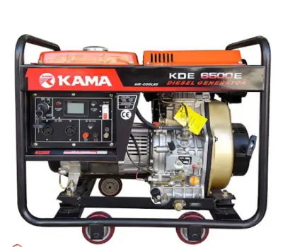 موتور برق دیزلی 5.5 کیلووات کاما مدل KDE 6500 E