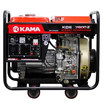 موتور برق دیزلی 6 کیلووات کاما مدل KDE 7500 E